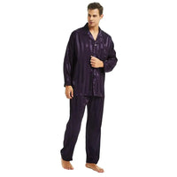 Luxus Pyjama | Eleganter Seidenpyjama für Herren