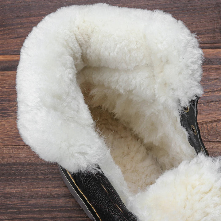 Leder-Winterstiefel | Mit herrlich warmem Wollfutter