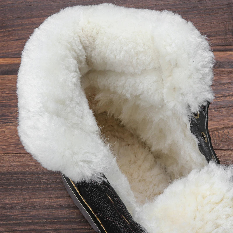Leder-Winterstiefel | Mit herrlich warmem Wollfutter