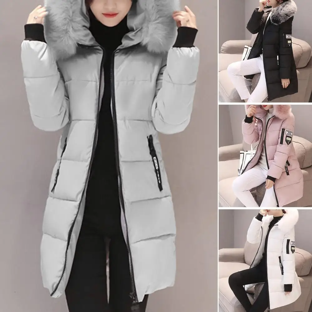 Bequeme winddichte Damen-Winterjacke - Elinora