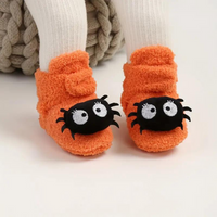 Kinder-Halloween-Schlappen mit Cartoonmuster – SpookySteps