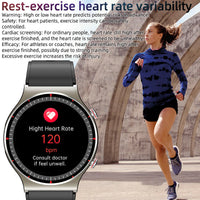EKG Smartwatch met bloedzuurstof- en hartslagsensor – CardioTrack