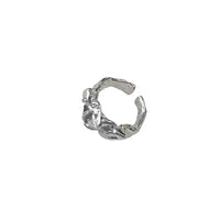 Minimalistische Ring met Plissé Lava Design - Arden