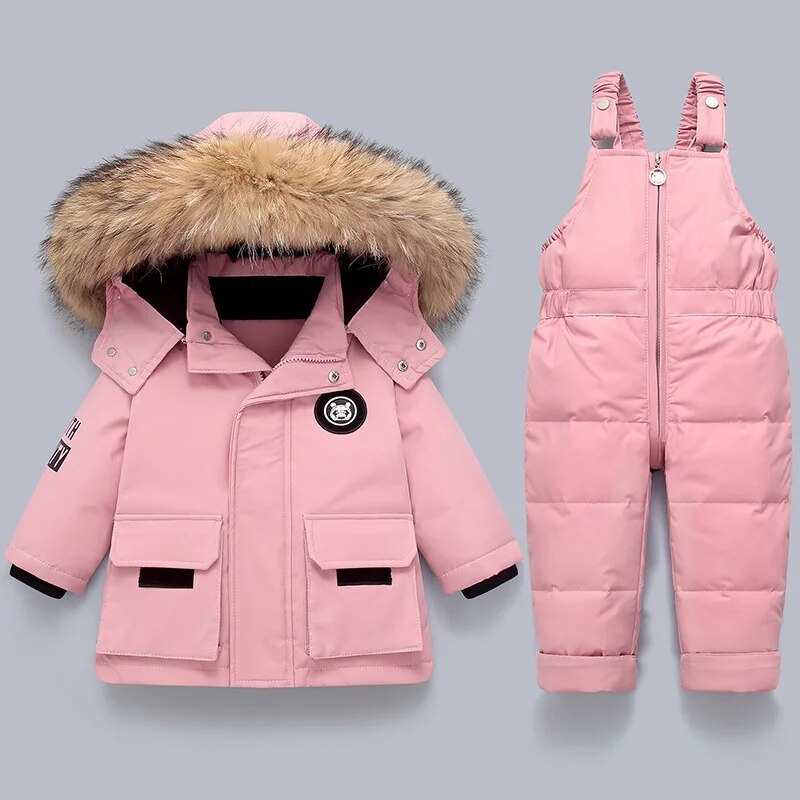 Warme Kinderjacke und Overall - Charlie