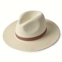 Trendy zonnehoed met brede rand voor dames en heren - SunShield Panama