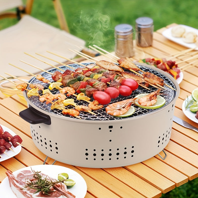 Rookvrije Draagbare Elektrische Grill - SmokeLessGrill