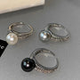 Vintage Offener Perlenring - Elara