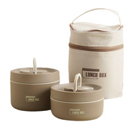 Mehrlagige isolierte Lunchbox mit GRATIS Tragetasche - ThermoBox