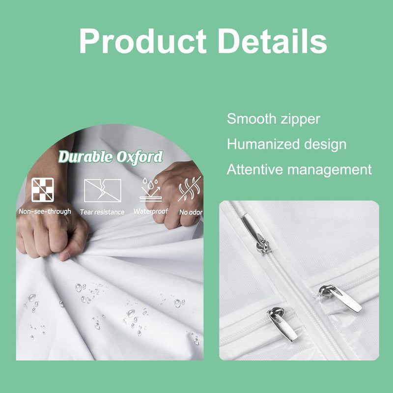 Long Wedding Dress Storage Set – Dustproof Wedding Dress Cover (1+1 FREE)