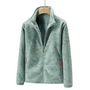 Damen Outdoor-Fleecejacke winddicht mit Pflanzenmuster – Marit