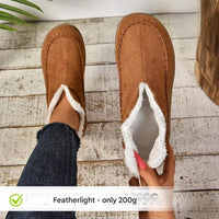 Barefoot slippers with fleece lining – Amalia