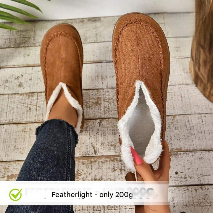 Barefoot slippers with fleece lining – Amalia