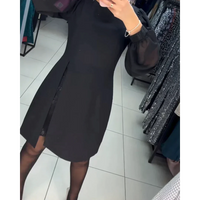 Klassisches Kleid mit langen Ärmeln - Isabelle