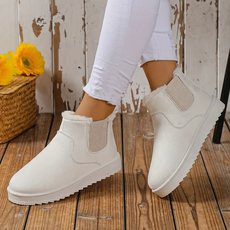Bequeme thermische Slip-on Snowboots - Sofia
