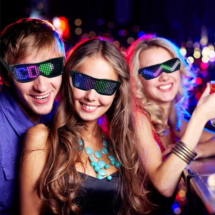 App-programmierbare LED Partybrille - GlowBeat