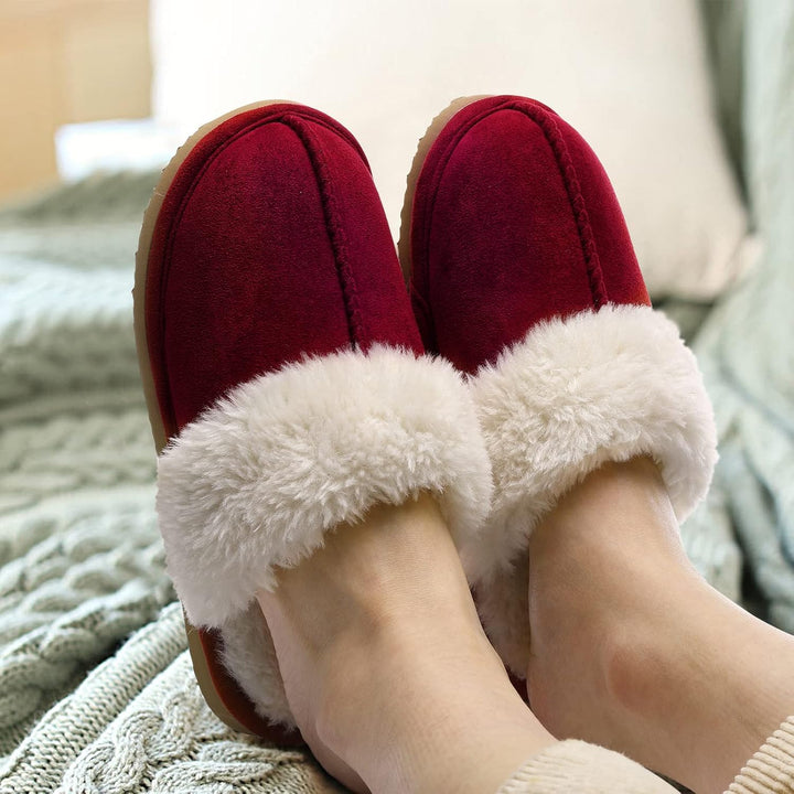 Flauschige Memory Foam Hausschuhe - SoftStep