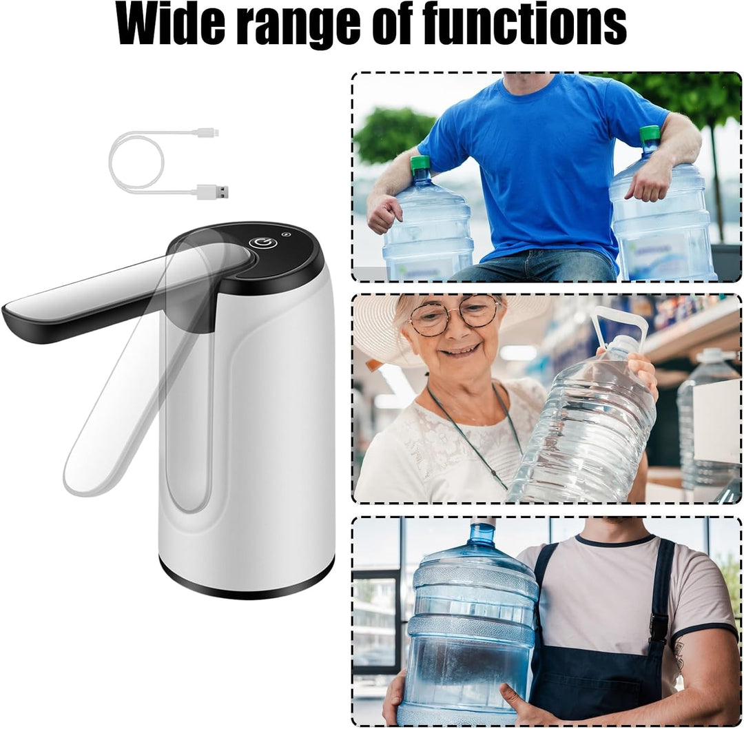 Tragbarer USB-wiederaufladbarer Wasserspender – Hydravo