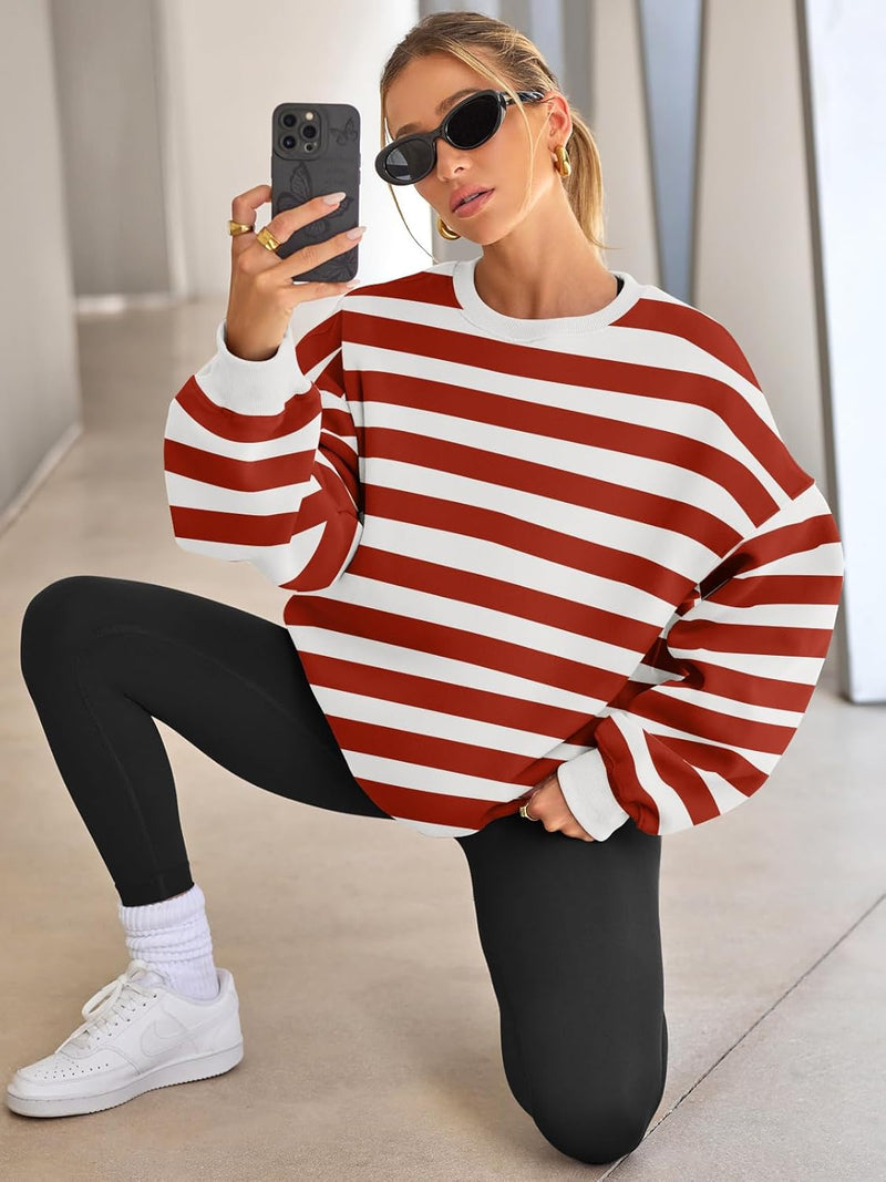 Bequemer Oversized Damenpullover - Ella