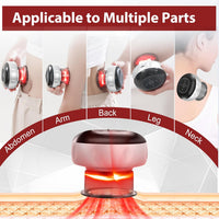 Smart Infrared Suction Massager with 12 Therapy Levels and Remote Control – Auryon