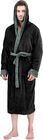 Bequemer Herren Fleece Bademantel - Harry