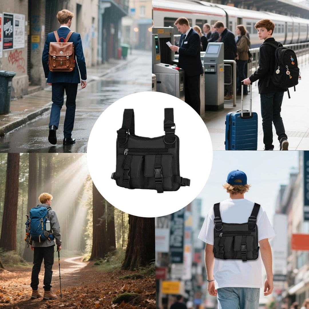 Lichte Verstelbare Hardloopvest voor Mannen – Dravon