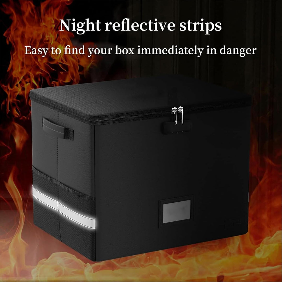 Fireproof Plate Storage Box – Waterproof Storage Box for 150+ 12-Inch Plates – Arcion 