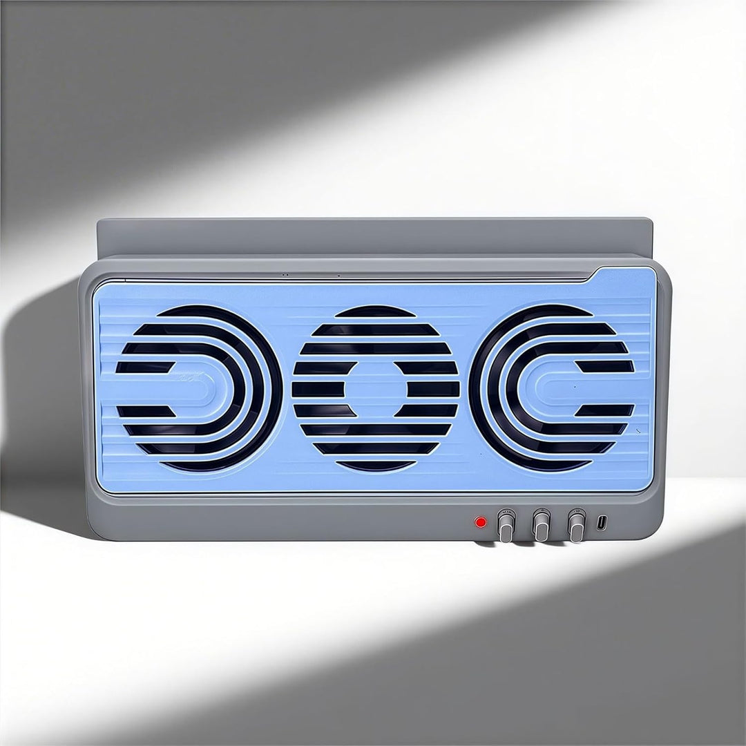 Solar Car Window Fan – Dual Airflow Ventilation System with Cooling Function – Aurovent 