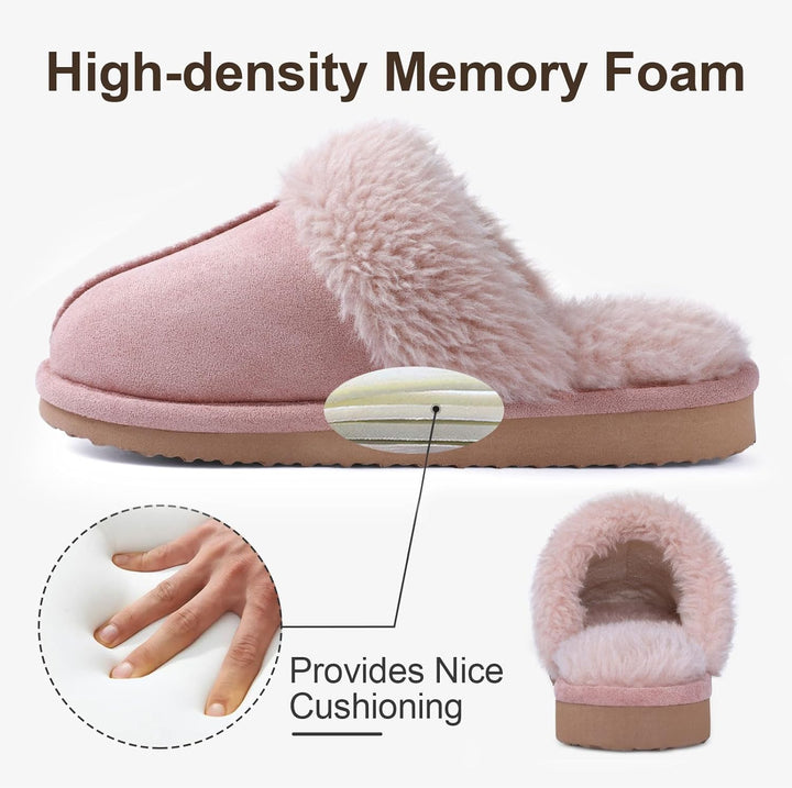 Flauschige Memory Foam Hausschuhe - SoftStep