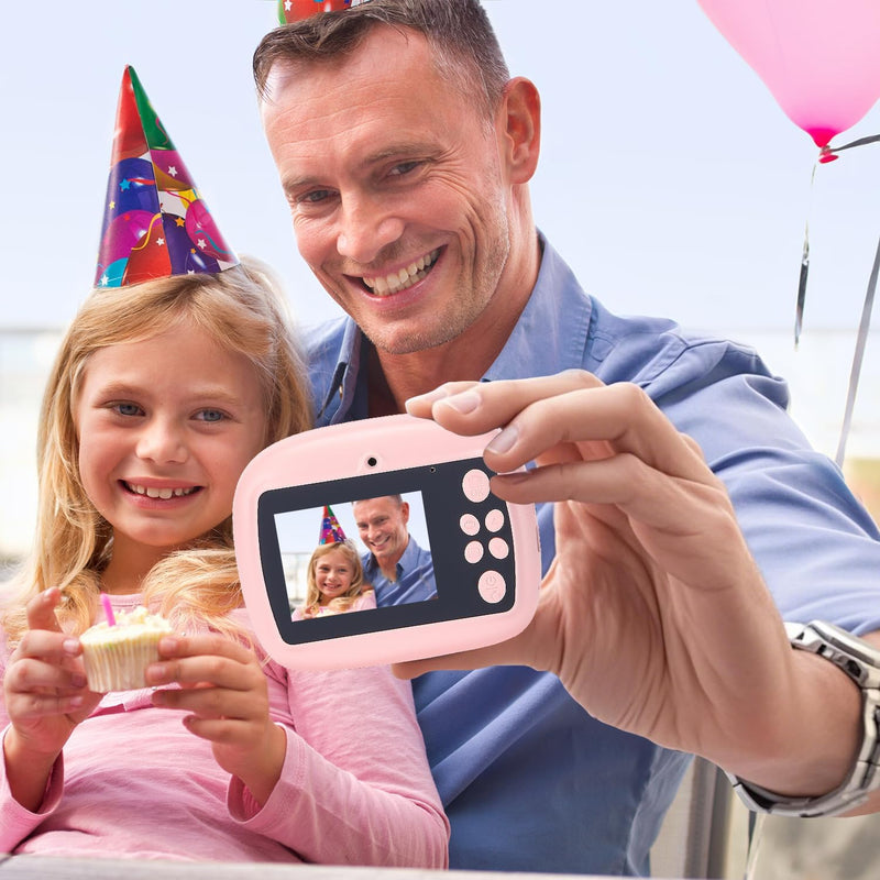 Print Kids Camera with Dual Lens, HD Video and Creative Set – Lymora