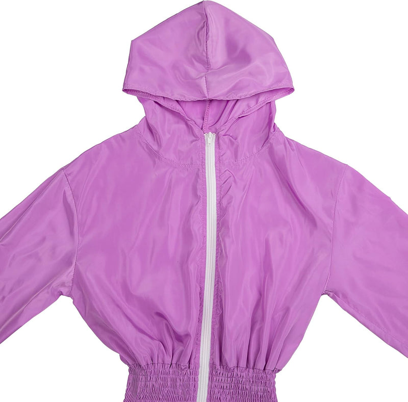 Retro Dames Windbreaker Jumpsuit - Elodie