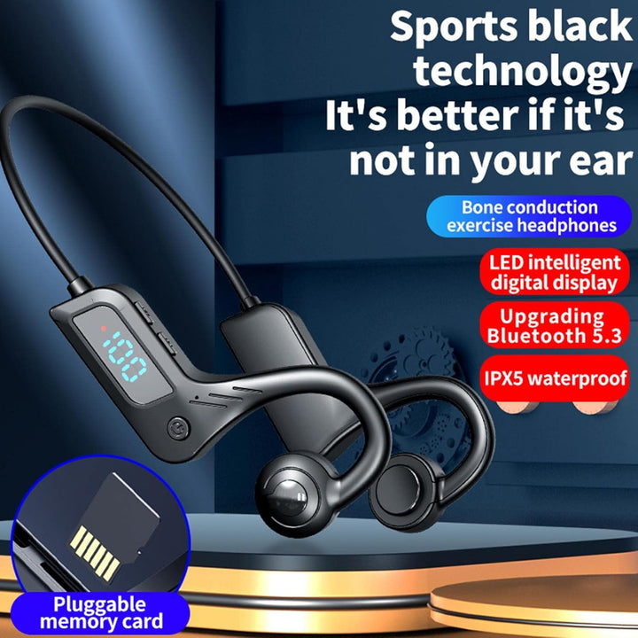 Beentgeleiding Open-Oor Draadloze Hoofdtelefoon – Audyra