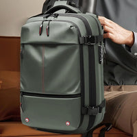 Vacuüm Rugzak – Uitbreidbare 60L Waterdichte Reisrugzak met Laptopcompartiment – Trivora