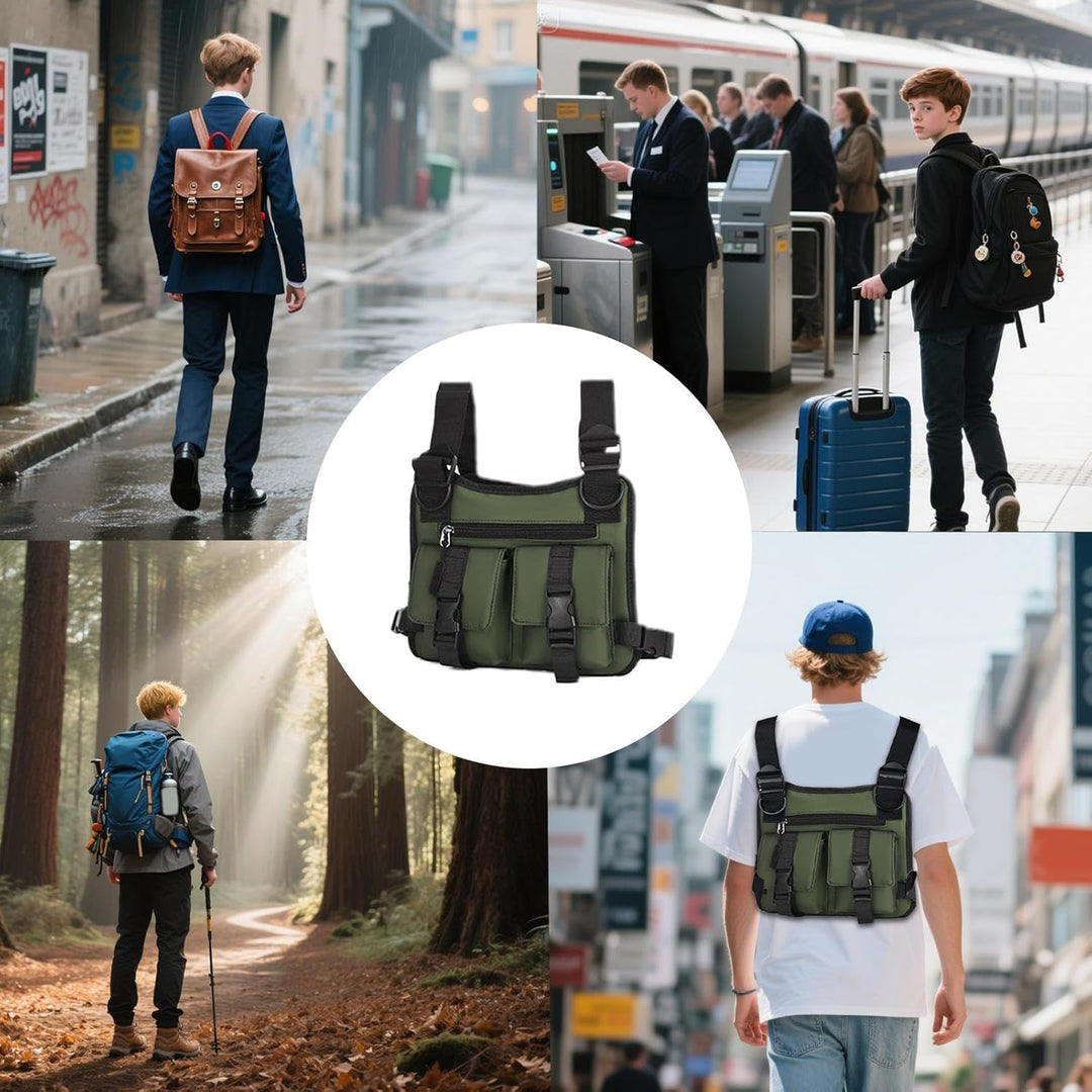 Lichte Verstelbare Hardloopvest voor Mannen – Dravon