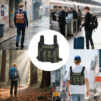 Lichte Verstelbare Hardloopvest voor Mannen – Dravon