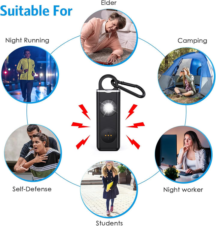 Personal Alarm Keychain – Veyora