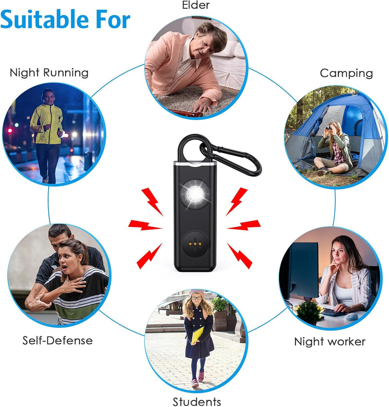 Personal Alarm Keychain – Veyora