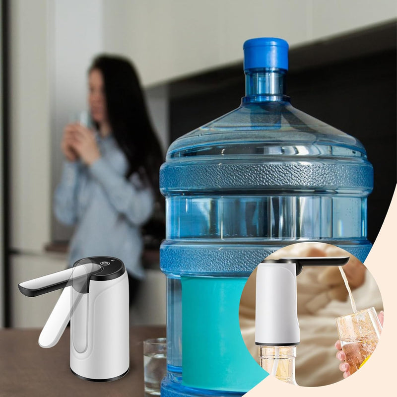 Tragbarer USB-wiederaufladbarer Wasserspender – Hydravo