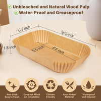 Antiaanbak Wegwerp Airfryer Liners - EasyCrisp