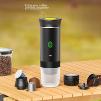 Draagbare 3-in-1 Espresso Koffiemaker met Oplaadbare Batterij – Raverno