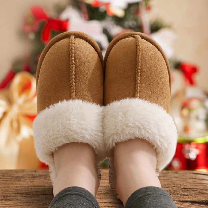 Flauschige Memory Foam Hausschuhe - SoftStep