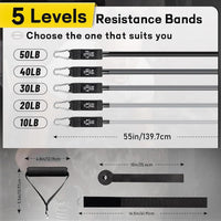 Hanging Fitness Resistance Bands Set – Veltrix 