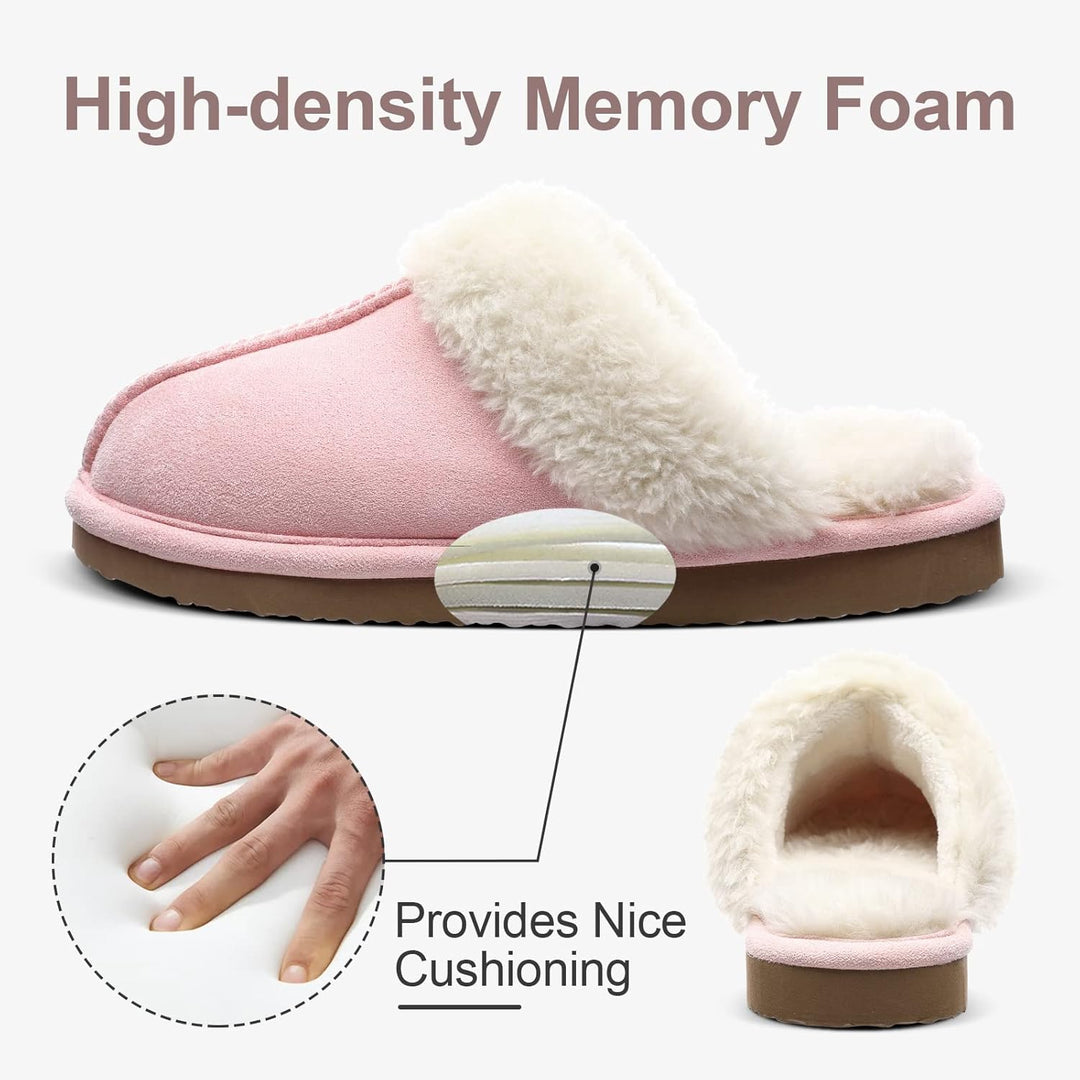 Flauschige Memory Foam Hausschuhe - SoftStep