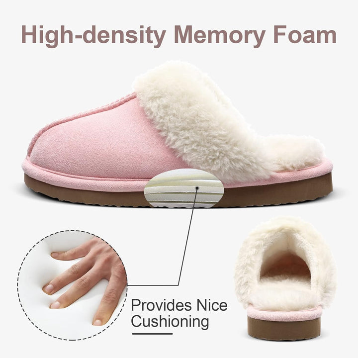 Flauschige Memory Foam Hausschuhe - SoftStep