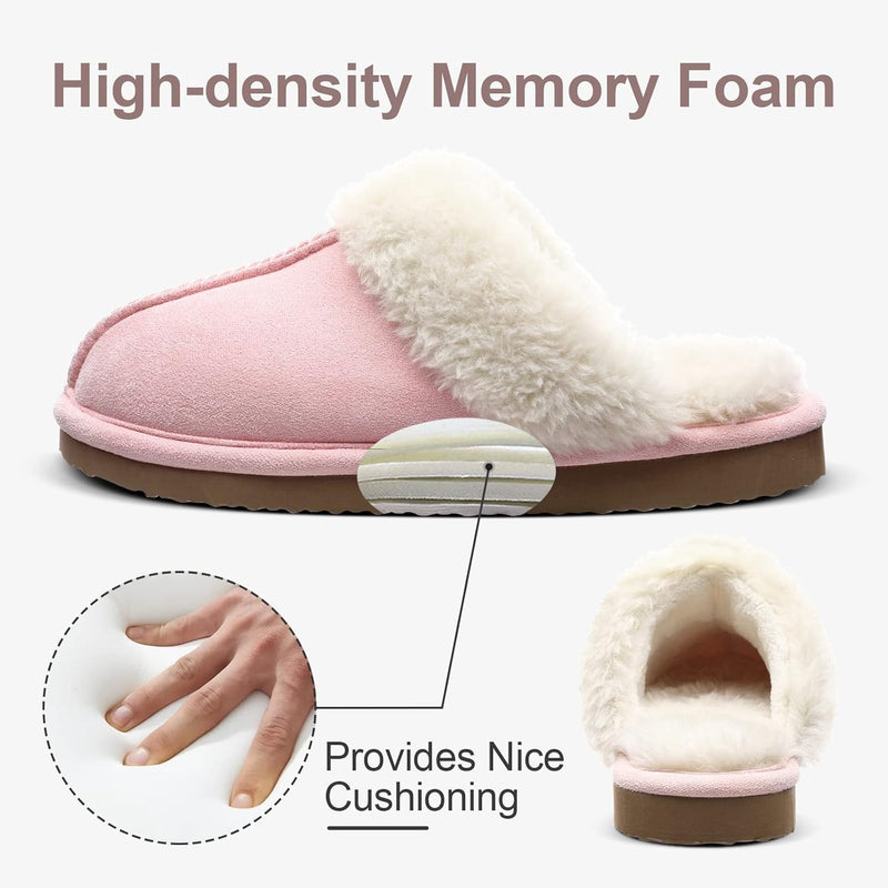 Flauschige Memory Foam Hausschuhe - SoftStep