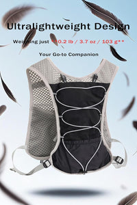 Ultra-Light Hydration Running Vest with 2L Water Reservoir – Dravien