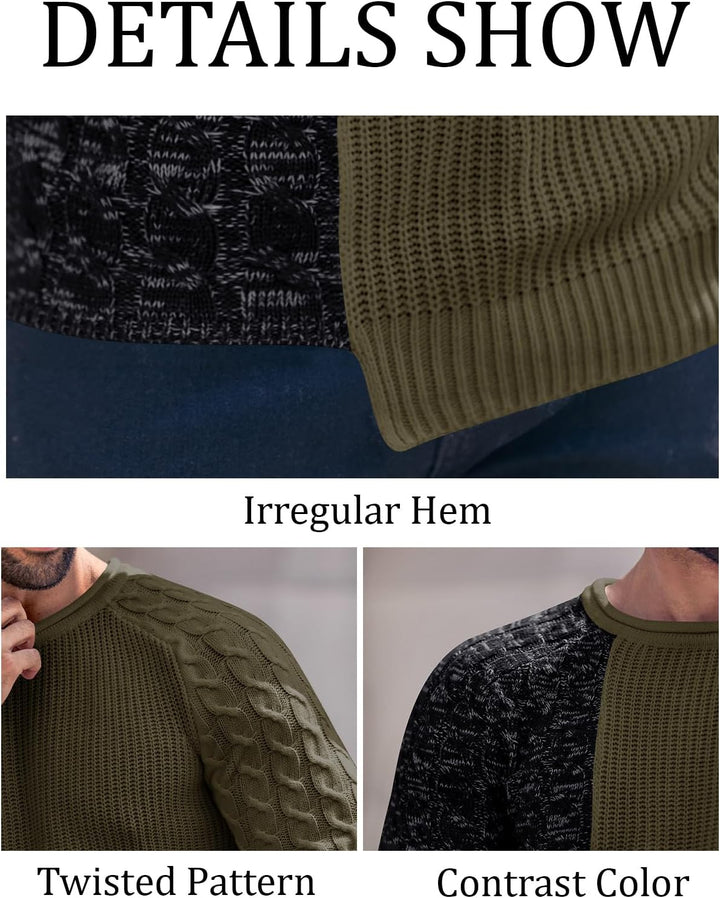Robuster Herren-Sweater - Damian