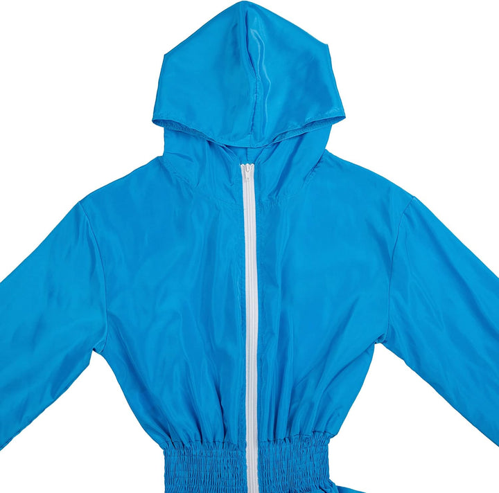 Retro Dames Windbreaker Jumpsuit - Elodie