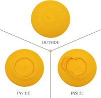 Klassieke Franse Wol Baret – Evelyne