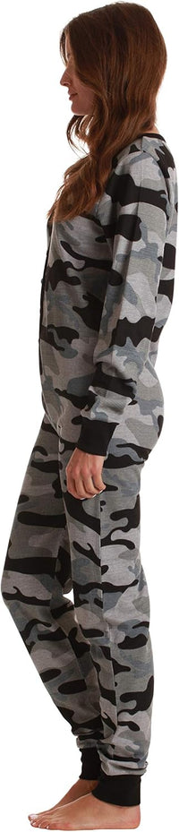 Thermo-Onesie mit Rundhalsausschnitt - CozyPlaid