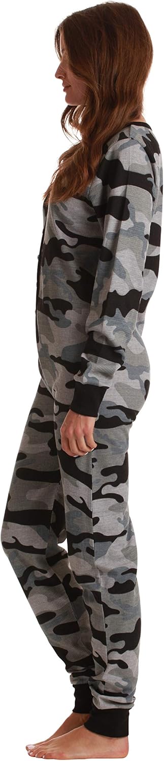 Thermo-Onesie mit Rundhalsausschnitt - CozyPlaid